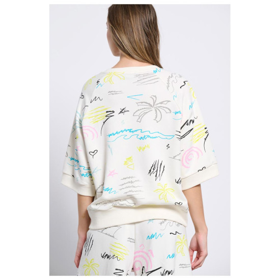 Bodytalk Γυναικεία κοντομάνικη μπλούζα Loose T-Shirt